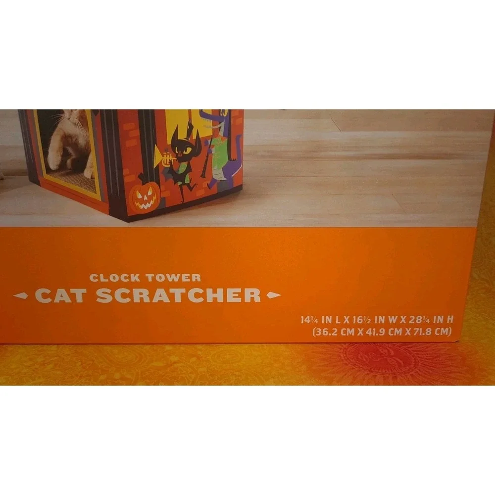 Hyde & Eek! Boutique Haunted Mansion Cat Scratcher, 14.25 L 16.5